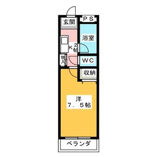 エントピアアスカ【7階】の間取り