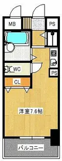 ディアコート八木【2階】の間取り