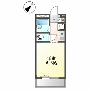 MATSUKAZE【2階】の間取り