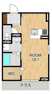 アリア西矢倉【2階】の間取り