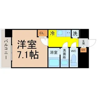 エスリード千種パークフロント【12階】の間取り