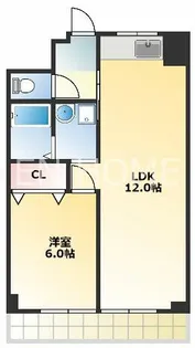 グリーンヒル生玉【904号室】の間取り