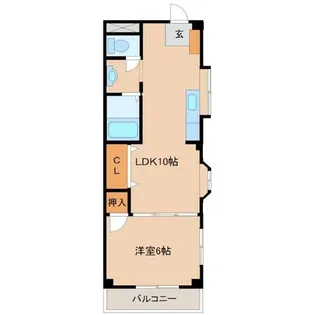 アビリティダイワ2【3階】の間取り