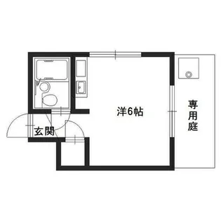 ジョイス英賀保【1階】の間取り