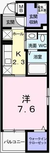 エクセル神屋町【3階】の間取り
