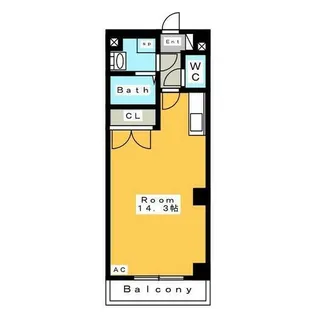 エム・ビクトリア【7階】の間取り