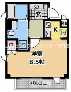 After the Rain【4階】の間取り