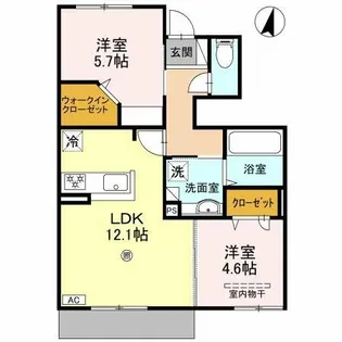 Ranunculus【1階】の間取り