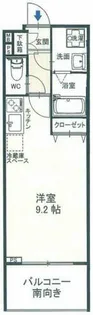 ブラン靭公園【5階】の間取り