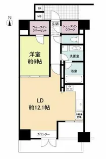 プライムアーバン堺筋本町【5階】の間取り