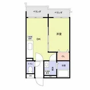 プレミアムスイート狭山駅前【3階】の間取り