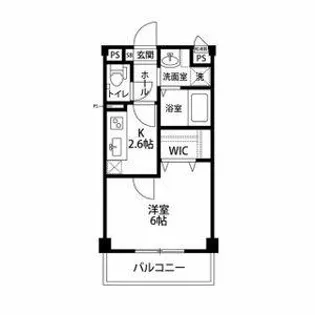 アンプルールフェール堺東【202号室】の間取り