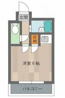 シャルマンフジ住吉壱番館【1階】の間取り