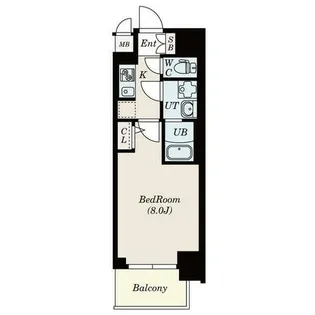 S-RESIDENCE堀田駅前【3階】の間取り