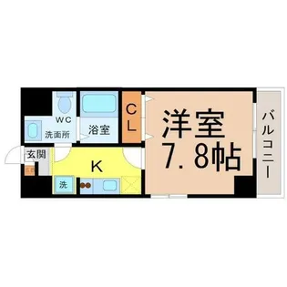 アイコート六番【4階】の間取り