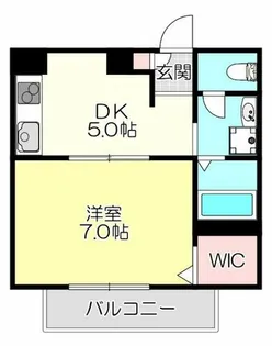 アムール LAFORET【1階】の間取り