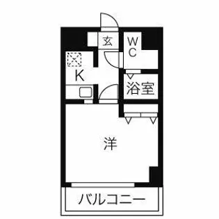 リベール名駅南【3階】の間取り