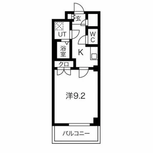 フェリシア千成【1階】の間取り
