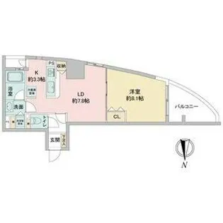 さくらHills富士見【10階】の間取り