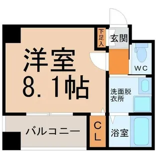 PuraVida松原【6階】の間取り