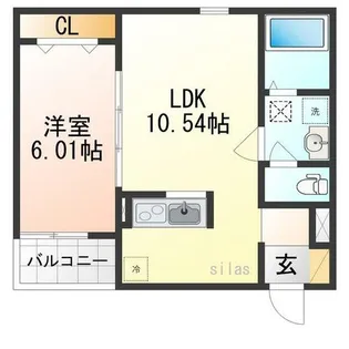 F+style柏原上市【2階】の間取り
