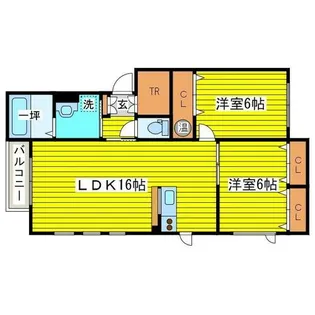 エスペランサ【102号室】の間取り