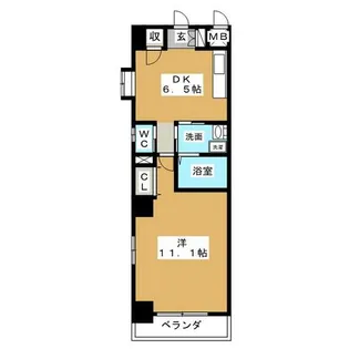 Sorgente【7階】の間取り