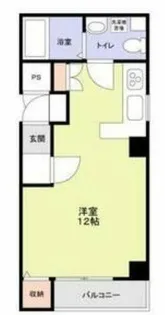 ラカーサ今里【1階】の間取り