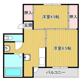 ヴィラナリー豊岡2号棟【5階】の間取り