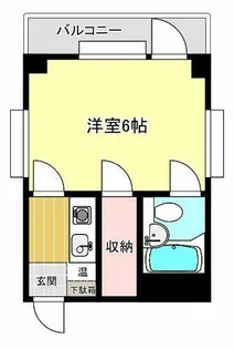 タジママンション【1階】の間取り