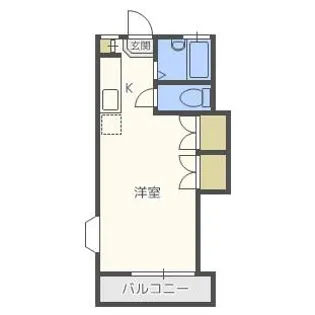 ステーション梅林壱番館【2階】の間取り