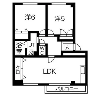 アリエンデ加茂【1階】の間取り