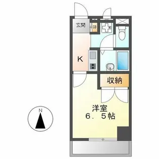 アンプルールフェールVert【2階】の間取り