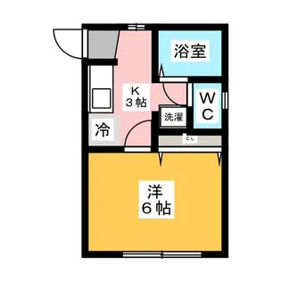 クレインズハイツ【1階】の間取り