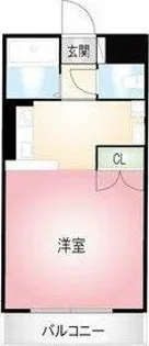 THUマンション【4階】の間取り