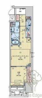コンフォリア西天満【6階】の間取り