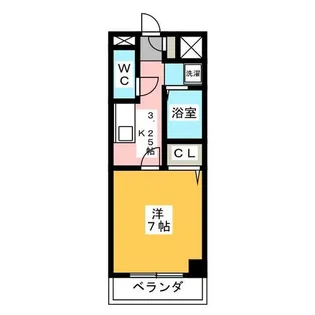 林風館【2階】の間取り
