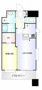 ニューサンリバー15番館【13階】の間取り