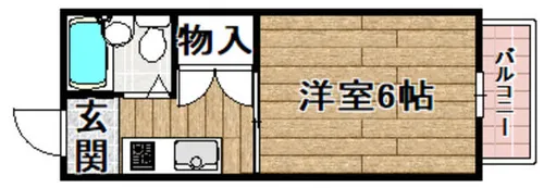 サンコート727【103号室】の間取り