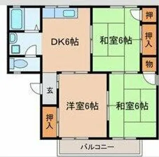 トレジャータウン【1階】の間取り