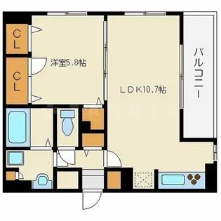 シェーンブルン【2階】の間取り