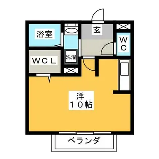 第5エスポワール【2階】の間取り
