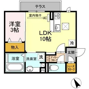 Grace【3階】の間取り