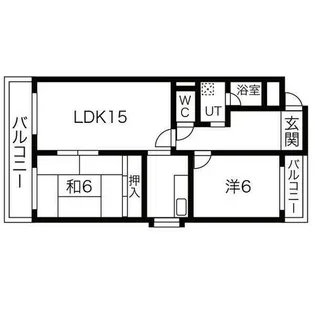 アリスII新瑞【2階】の間取り