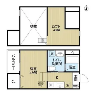 M’s tomorrow【2階】の間取り