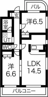 La Verite(ラ・ヴェリテ)【2階】の間取り