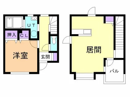 メゾネット・RAIBA-95【101号室】の間取り