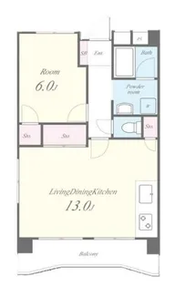 グランデあんご【7階】の間取り