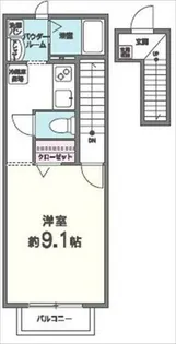 サンフィールド【2階】の間取り