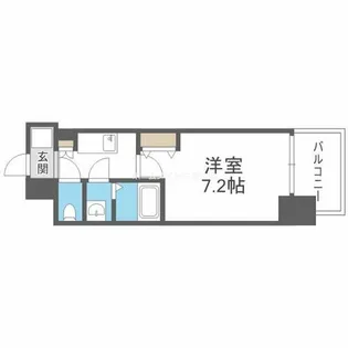 フォーリアライズ弁天町ノビア【9階】の間取り